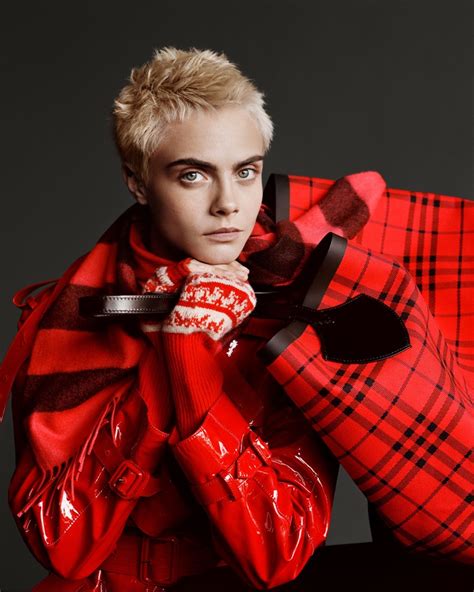 Cara Delevingne Interview Burberry Christmas 2017